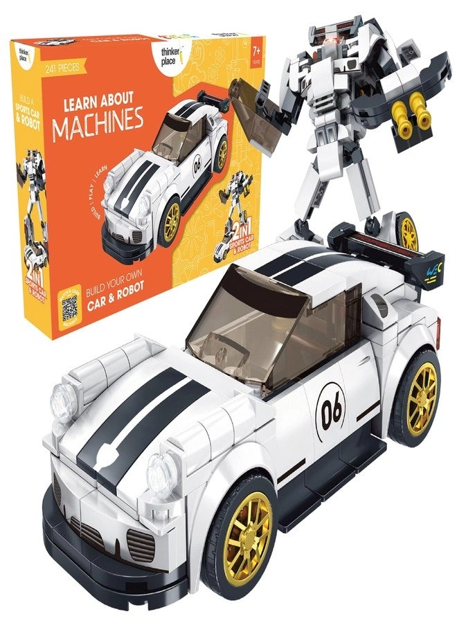 ThinkerPlace 2-in-1 Robot & Sports Car - 241 pcs