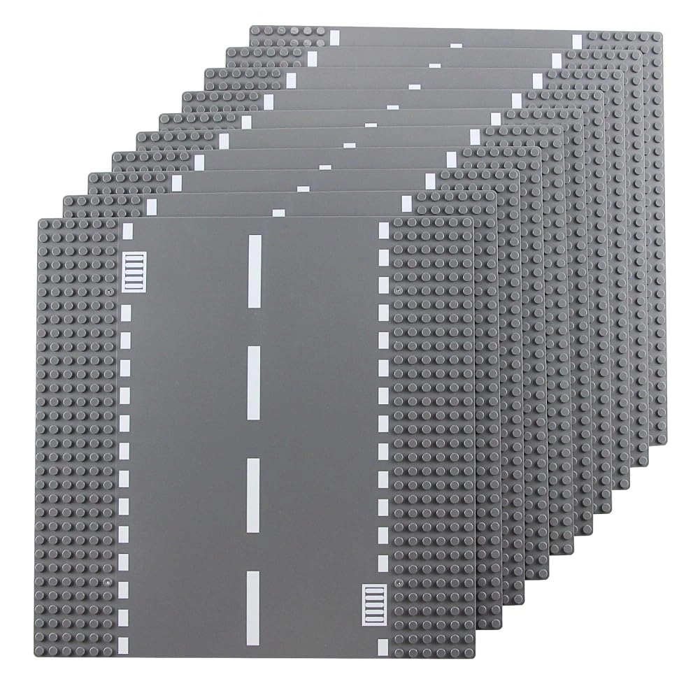 Feleph City Straight Road Base Plate - 10 pcs