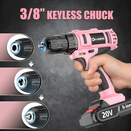 Cordless Drill Driver Kit - 20V