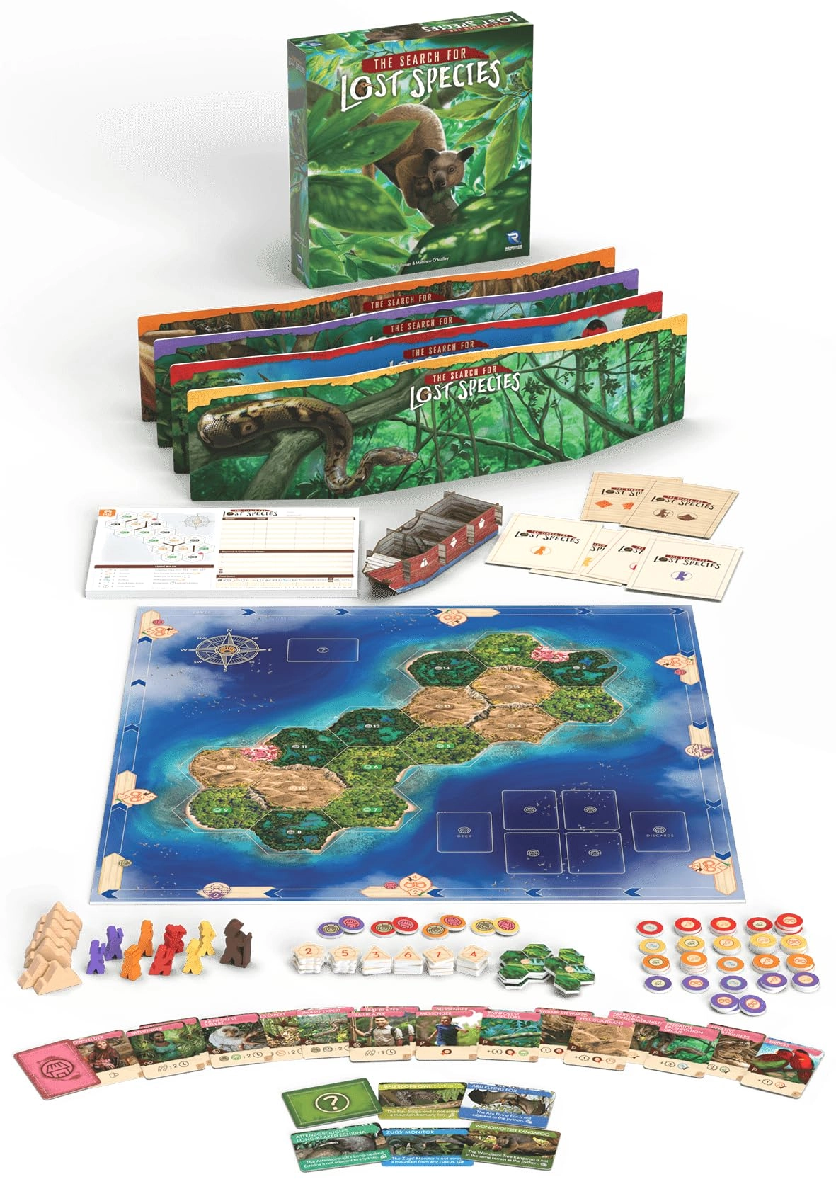 The Search for Lost Species - Deduction, Strategy, Logic Puzzle