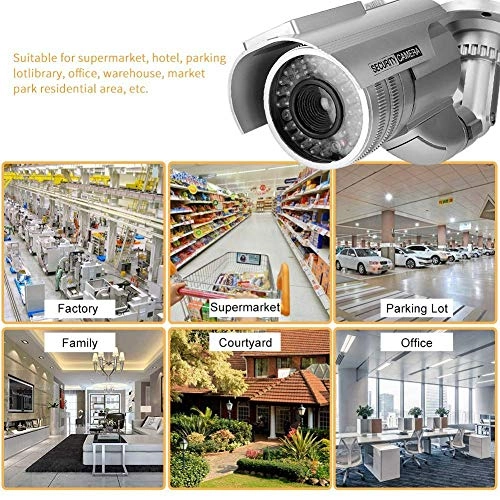 Dummy Bullet Camera - Solar Power LED Blinking Light