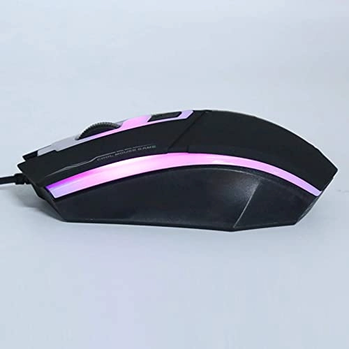 RGB Backlit Ergonomic Mouse - Wired