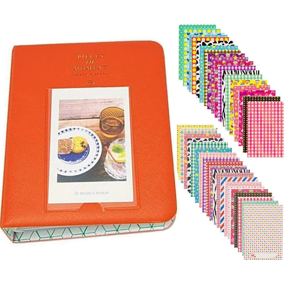 2x3" 64 Pockets Paper Photo Album