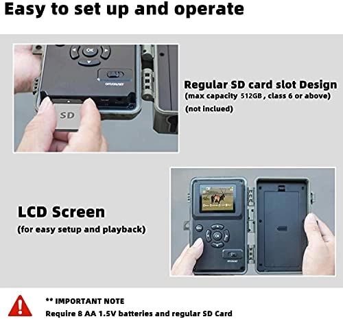 Game & Deer Trail Camera - 48 megapixel