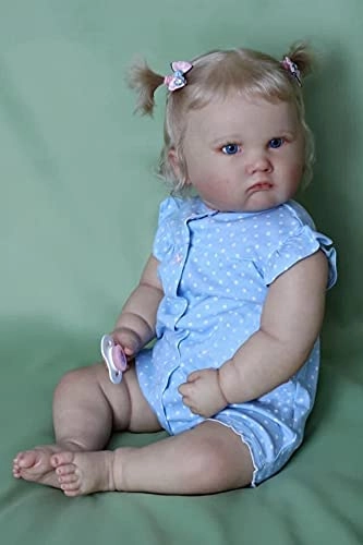 Charlotte Reborn Toddler - 60 cm Long Curly Hair