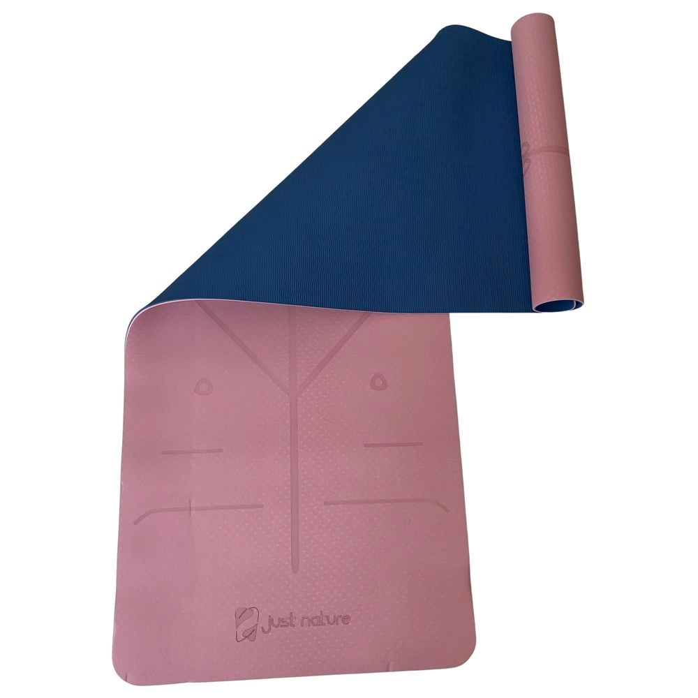 JUST NATURE Double Layer Yoga Mat - TPE 6mm