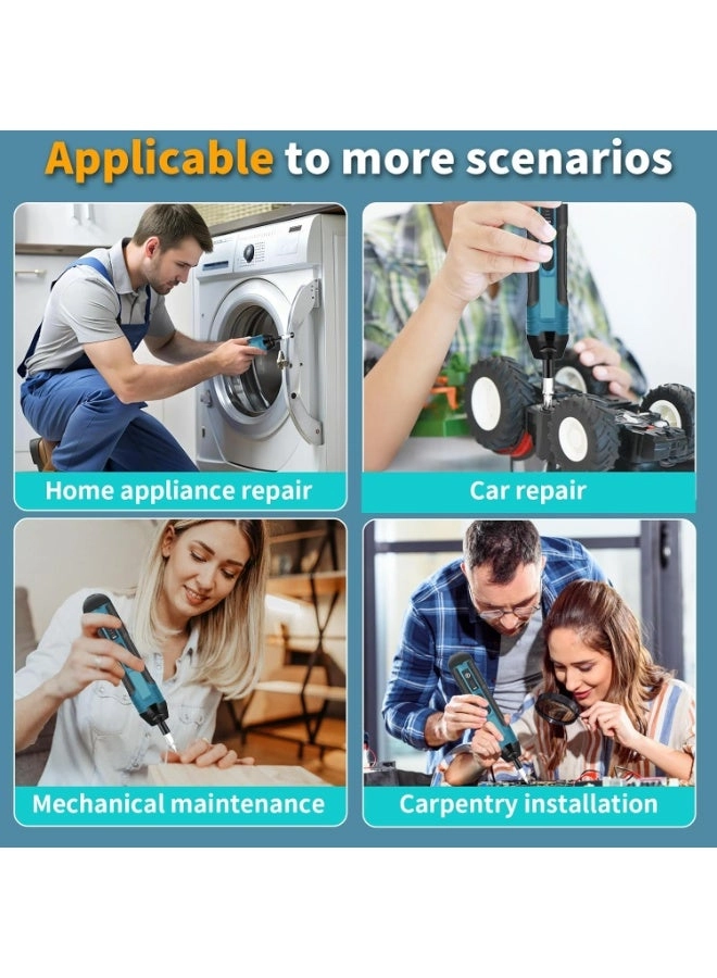 Electric Screwdriver Set - 105-piece USB-rechargeable 5Nm