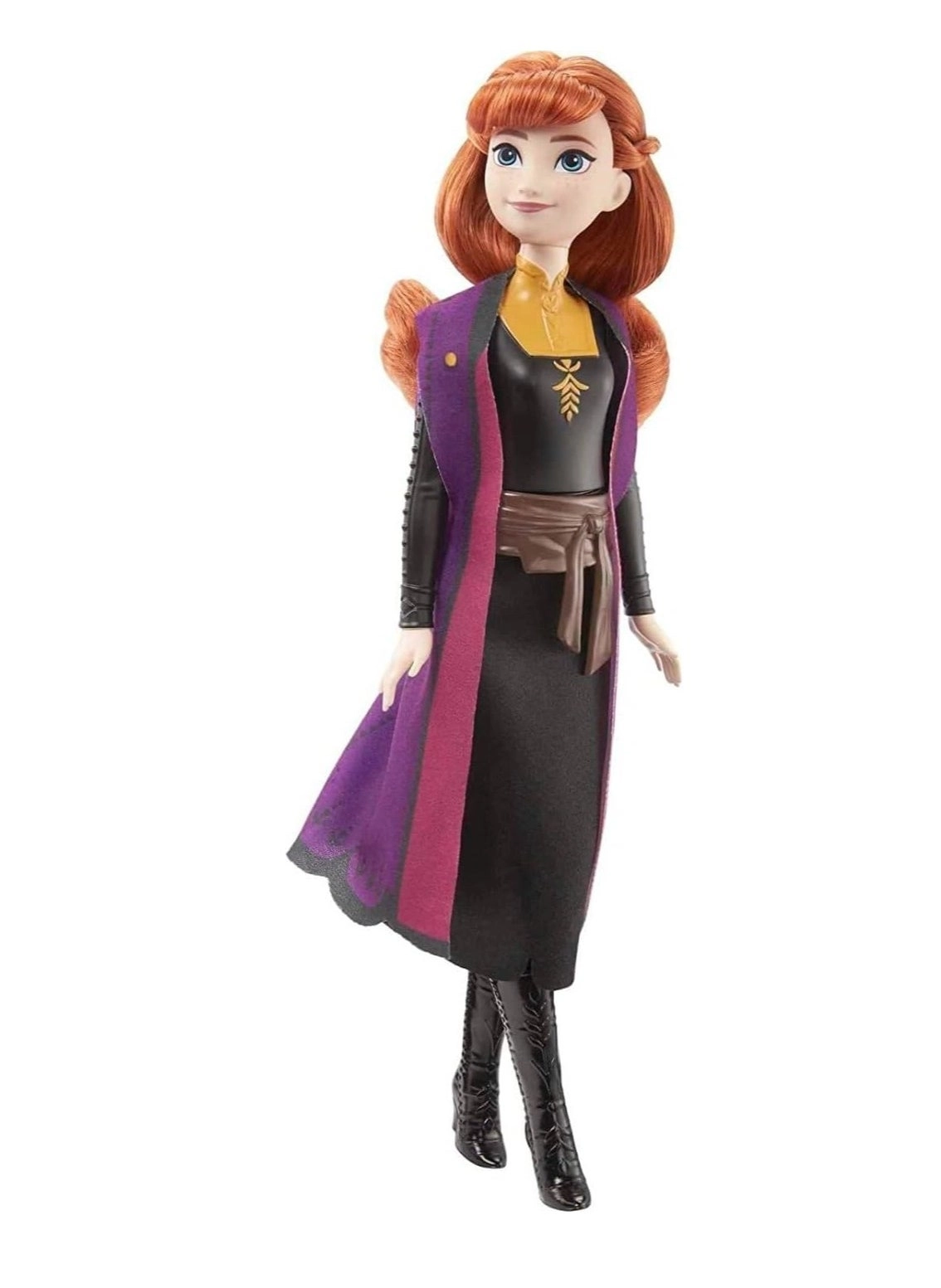Anna Fashion Doll - 32.5 cm blue and purple travel outfit