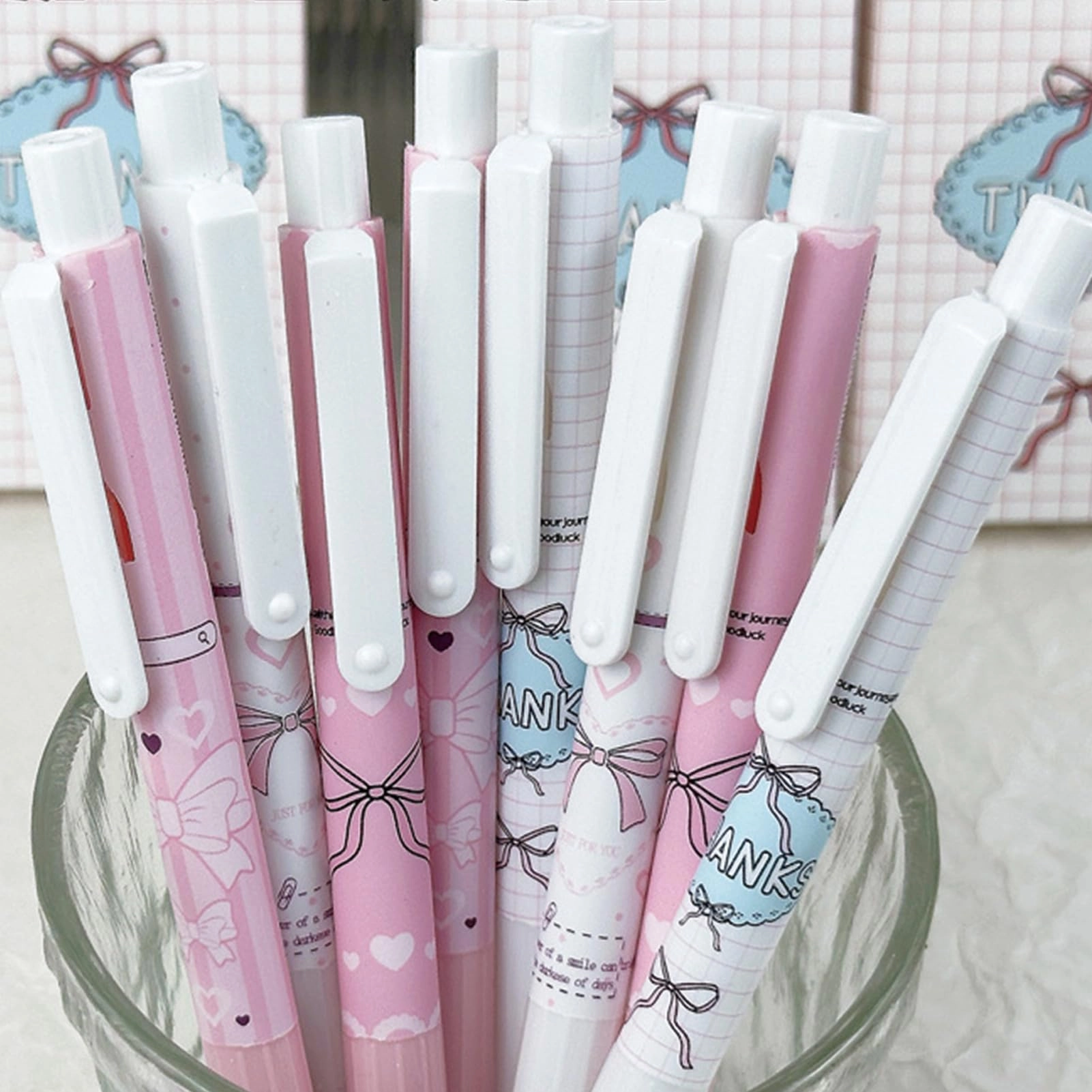 Cute Gel Pen - 4Pcs 0.5mm