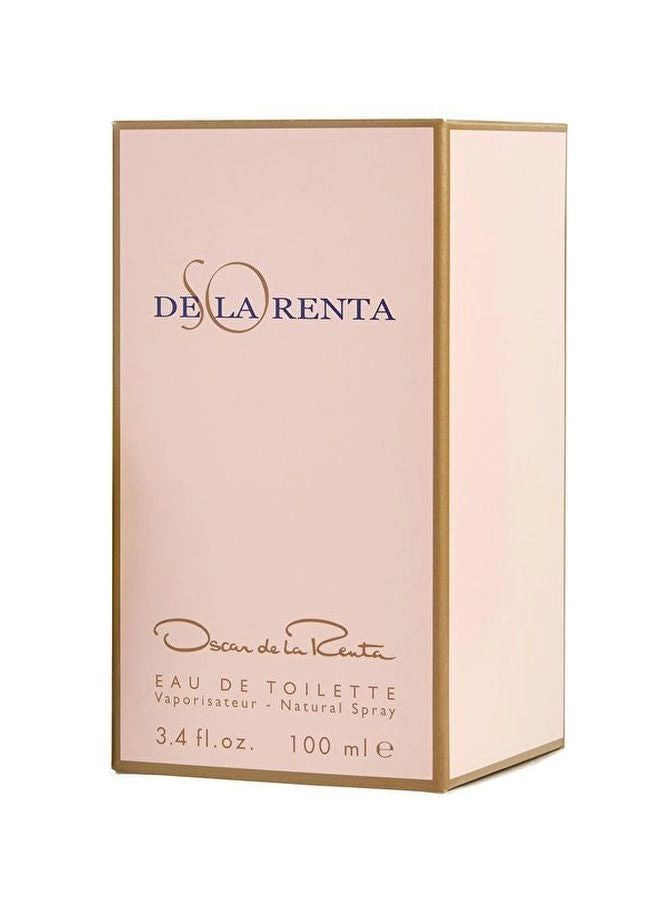 So De La Renta Eau de Toilette 100ml