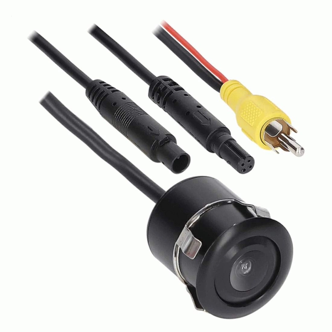 Metra Electronics Corp Flush Mount Backup Camera - 0.6 Lux RCA 720p
