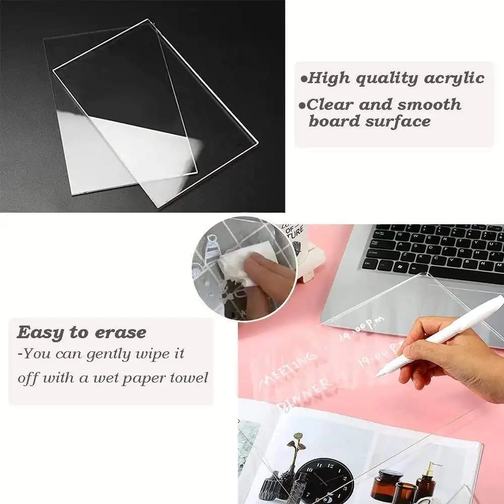 LED Acrylic Writing Board - Corded Electric Pink