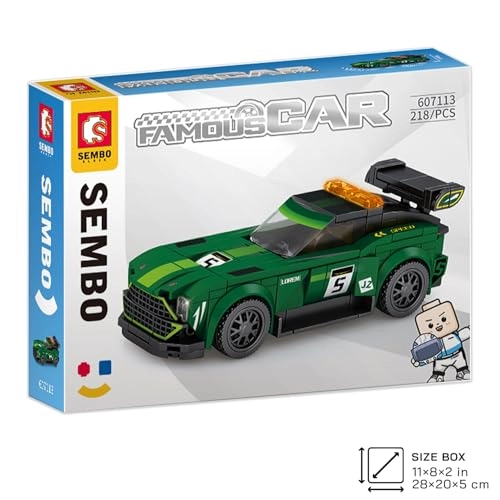 Champions Famous GT Race Car - Building Set Model Kit (607093)