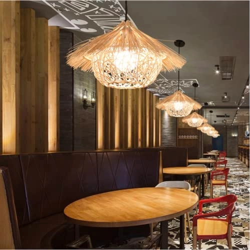 Bamboo Chandelier - Dimmable