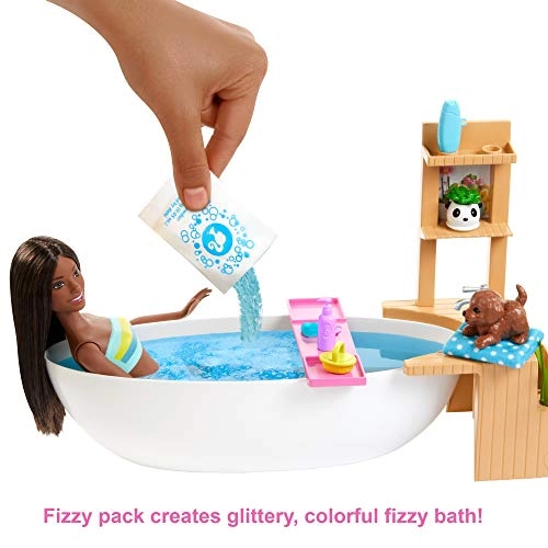 Barbie Fizzy Bath Doll - Blonde + Playset