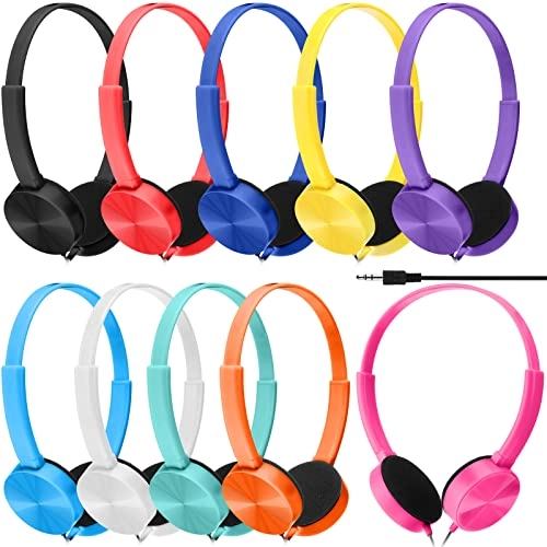 SCHOOL-10PACK Wired Headphone Pack