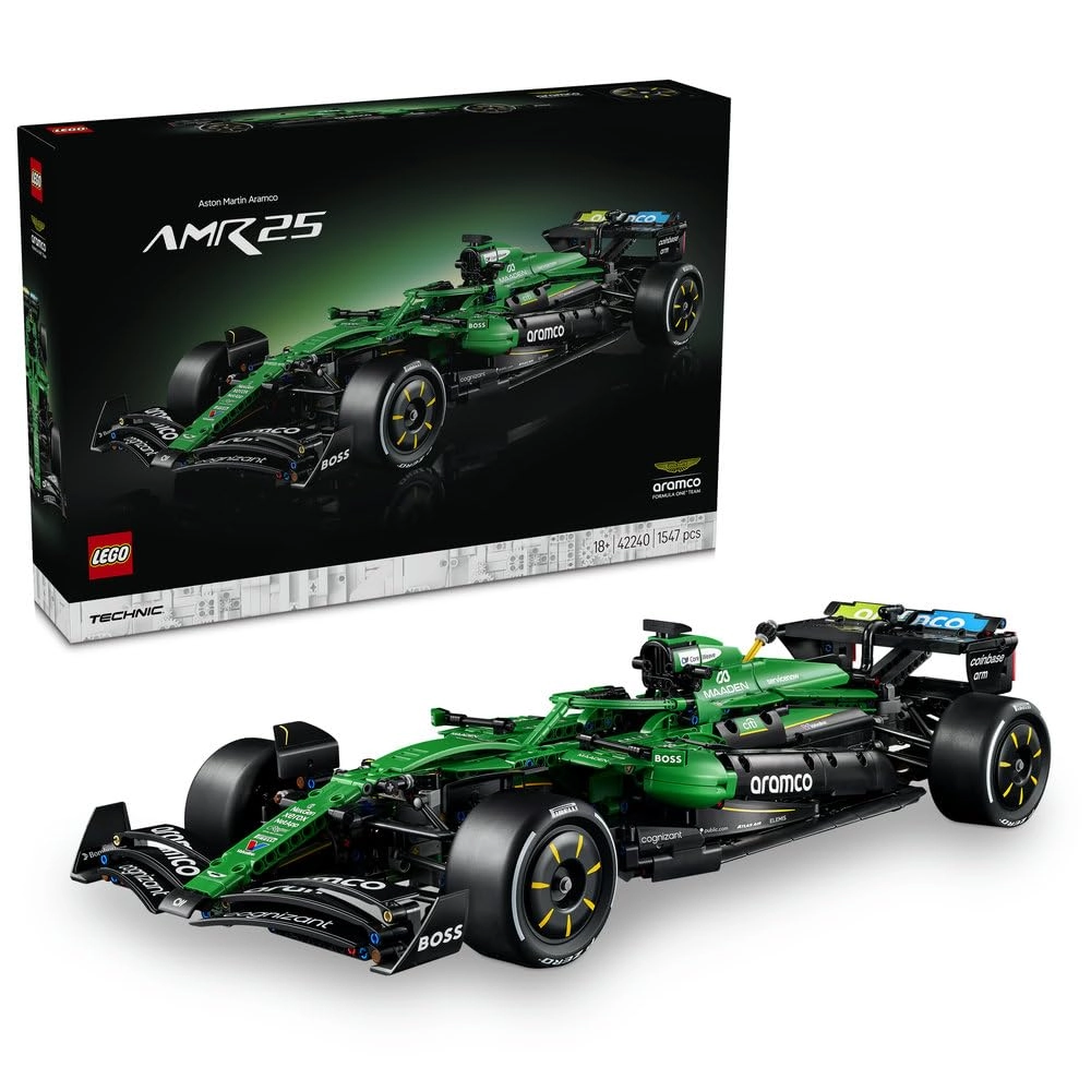 LEGO Technic Aston Martin Aramco AMR25 (42240) - 1:8 scale V6 engine