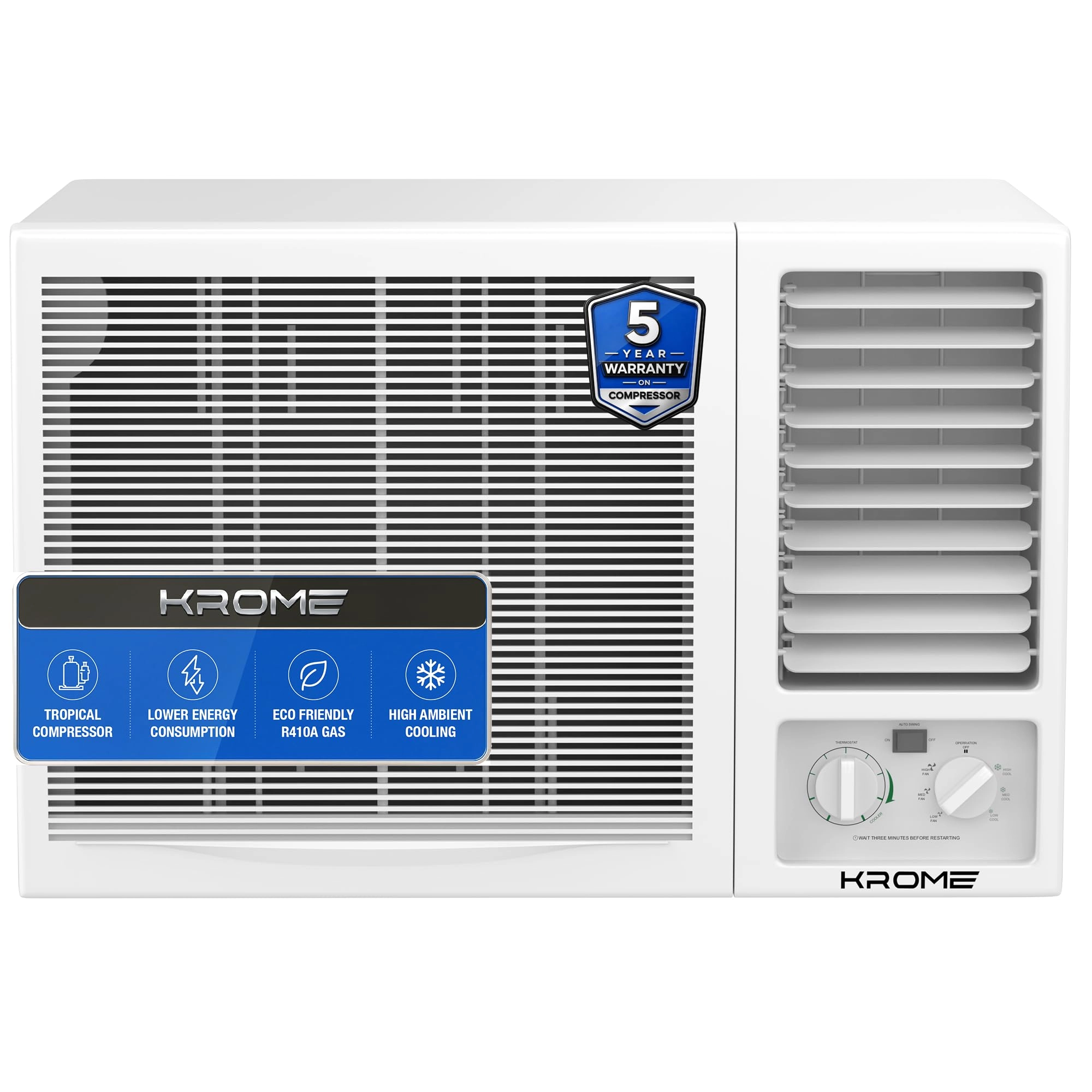 Krome Window AC - 24000 BTU