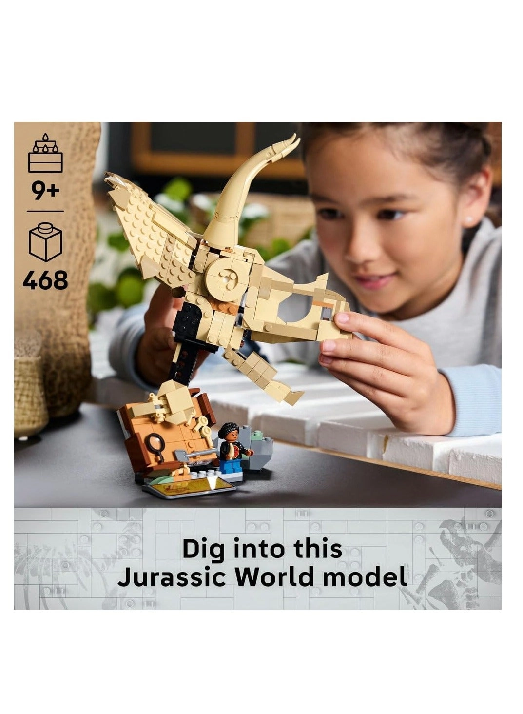 Jurassic World Triceratops Skull (76969)