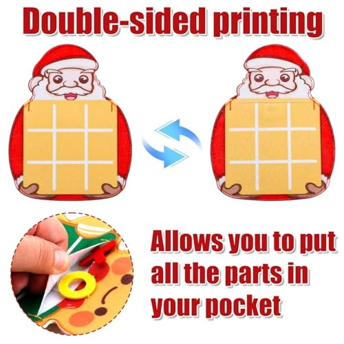 Tic Tac Toe - 6-Piece Christmas Mini