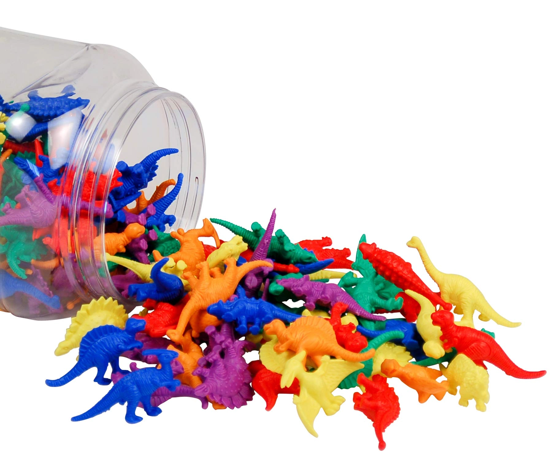 MZA STORES Dinosaur Counters - 128 pieces