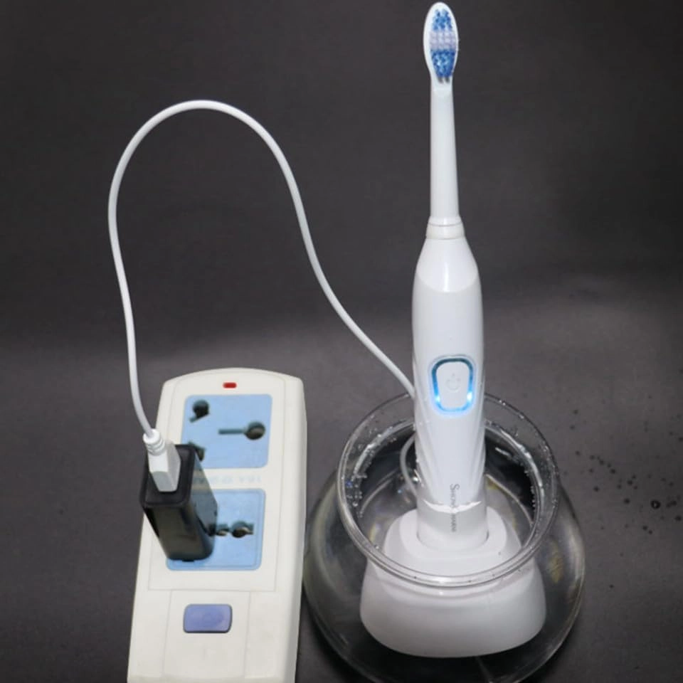 OY4342A2302 - USB Rechargeable White Electric Toothbrush