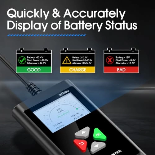 Car Battery Tester - 12 Volts