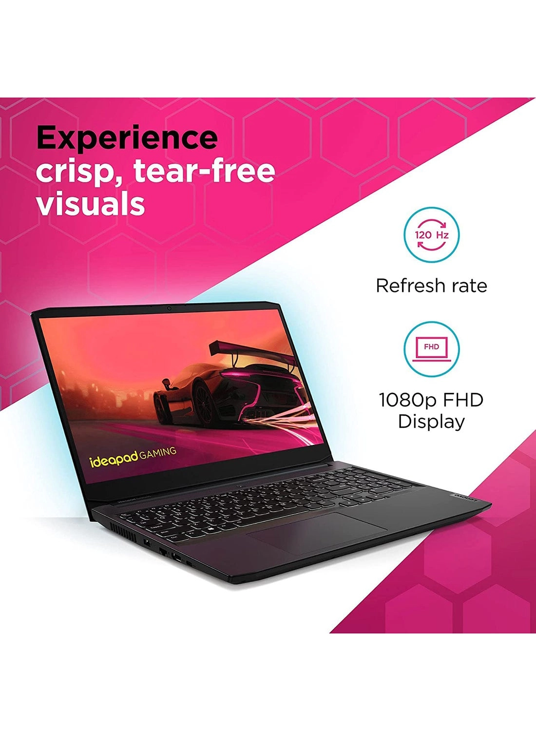 IdeaPad Gaming 3 15IHU6 - 15.6'' Core i5-11300H 8GB DDR4 256GB SSD