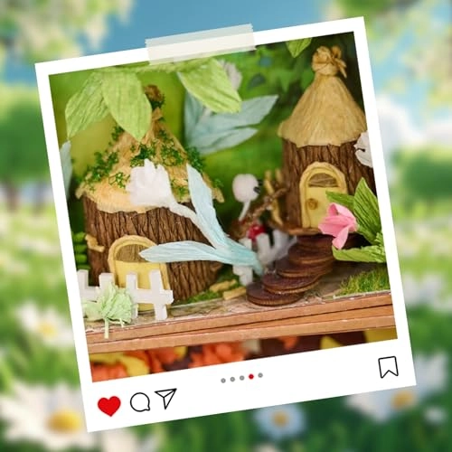 DIY Miniature Dollhouse Kit - Spring