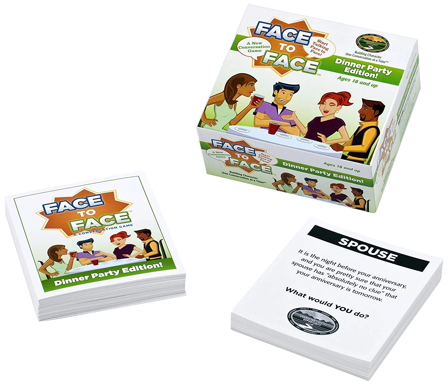 Harvest Time Partners Face to Face: Dinner Party Edition - Card Game