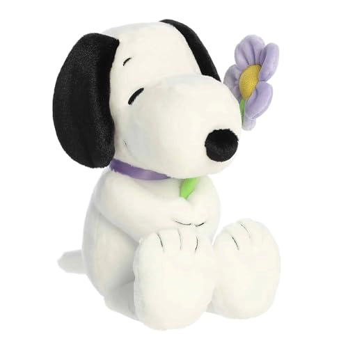 Peanuts - Snoopy Purple Flower - 23 cm
