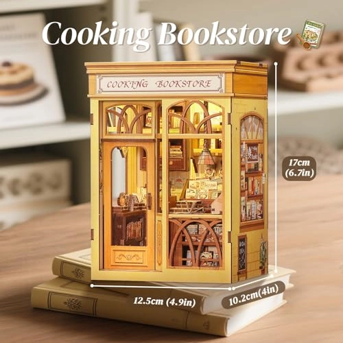 Book Nook Kit - Cooking Bookstore