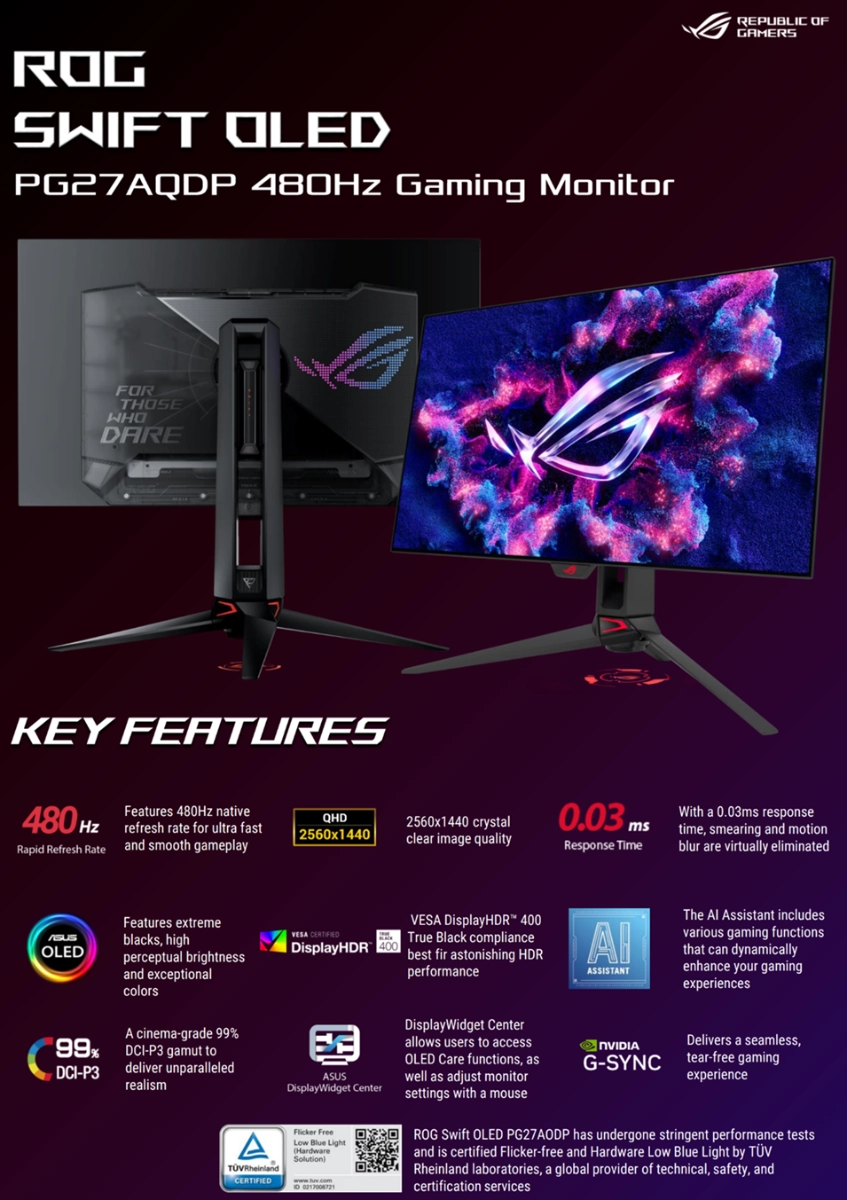 PG27AQDP - 2560x1440 27 Inch