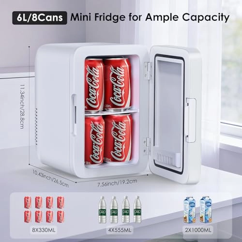 Mini Freestanding Refrigerator - Thermoelectric 2-in-1