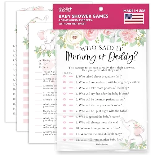 Baby Shower Games Relaunch 004 - Adult 40