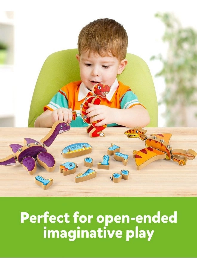 Dinosaur Snap Together Building Toys