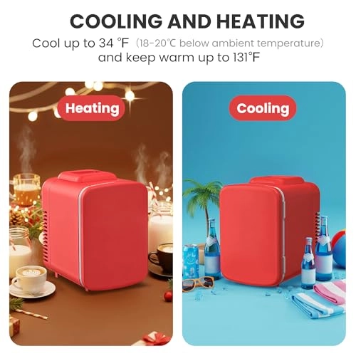 Mini Fridge - Portable Cooler Warmer