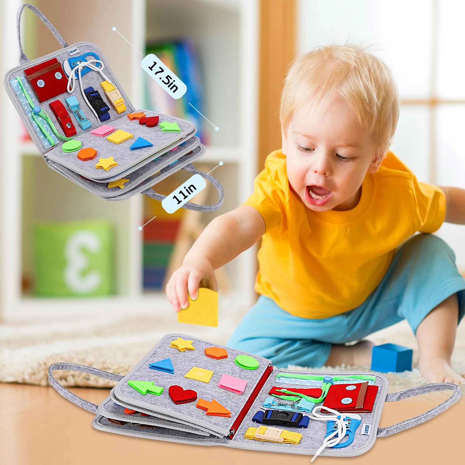 Alphabet Busy Board - 3 years+