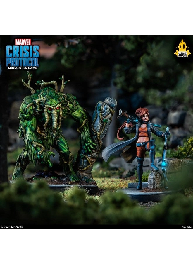 Marvel: Crisis Protocol: Elsa Bloodstone & Man-Thing Character Pack - Tabletop Superhero Game