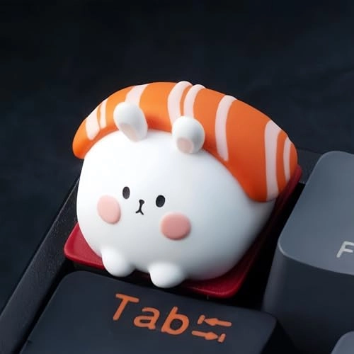 Double Rabbit Artisan Keycap - Resin ESC Key