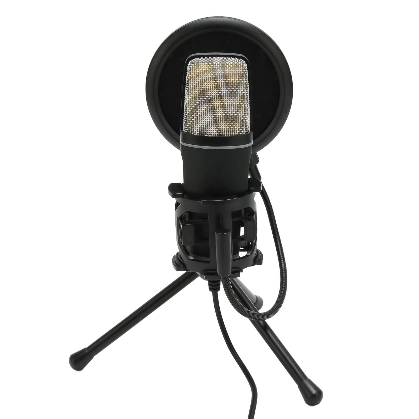 HFYOK RGB Gaming Microphone USB Microphone