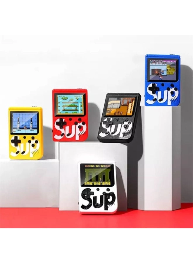 Handheld Game Console - 400 Built-in Games 3-Inch Color Screen Rechargeable Battery