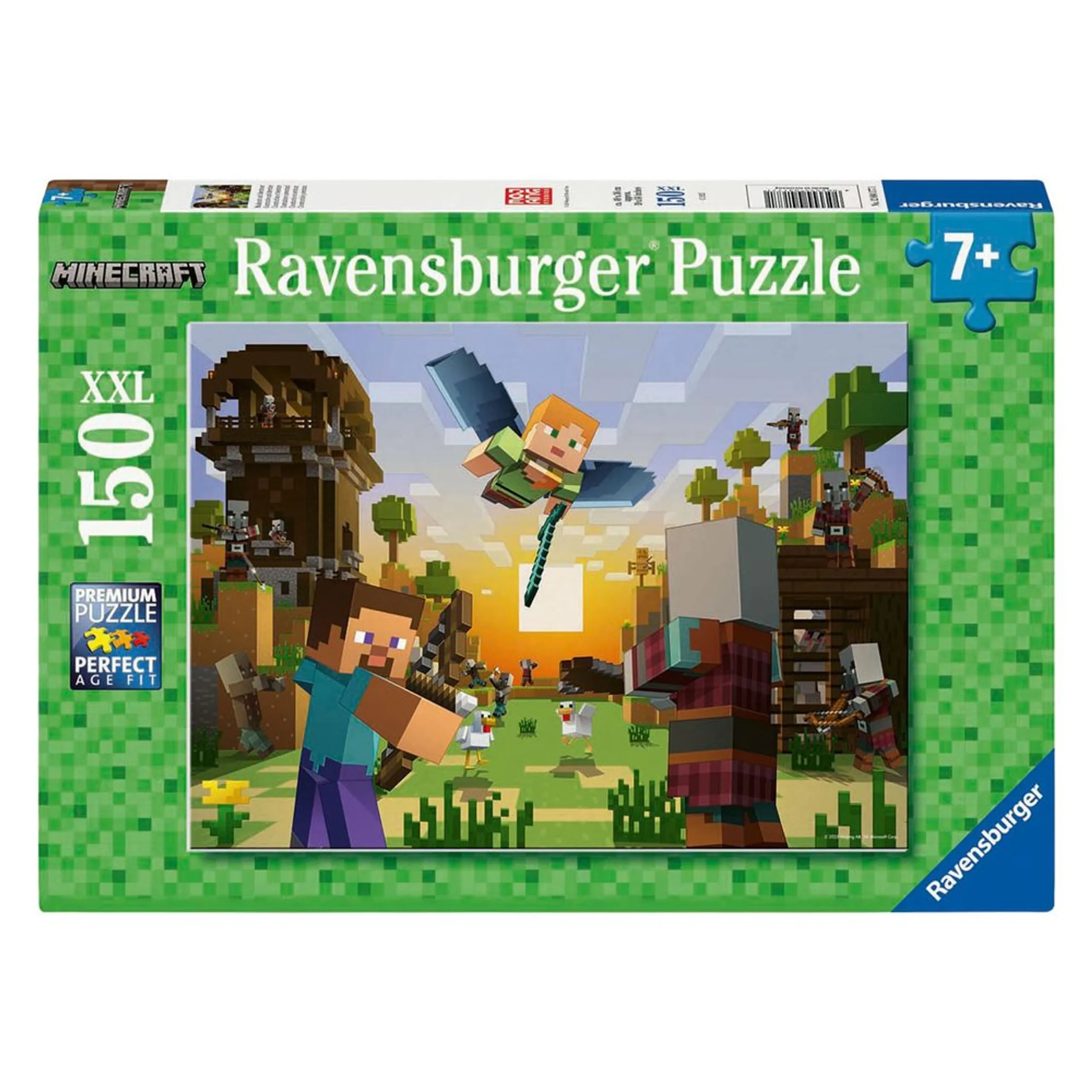 Ravensburger Minecraft Construction And Adventure Puzzle (622-12004177_1) - 150 pcs