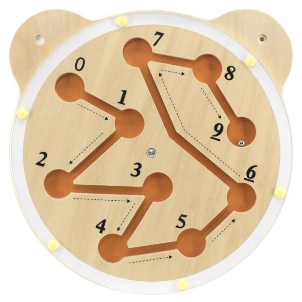 Wooden Wall Toy - 2+ Years