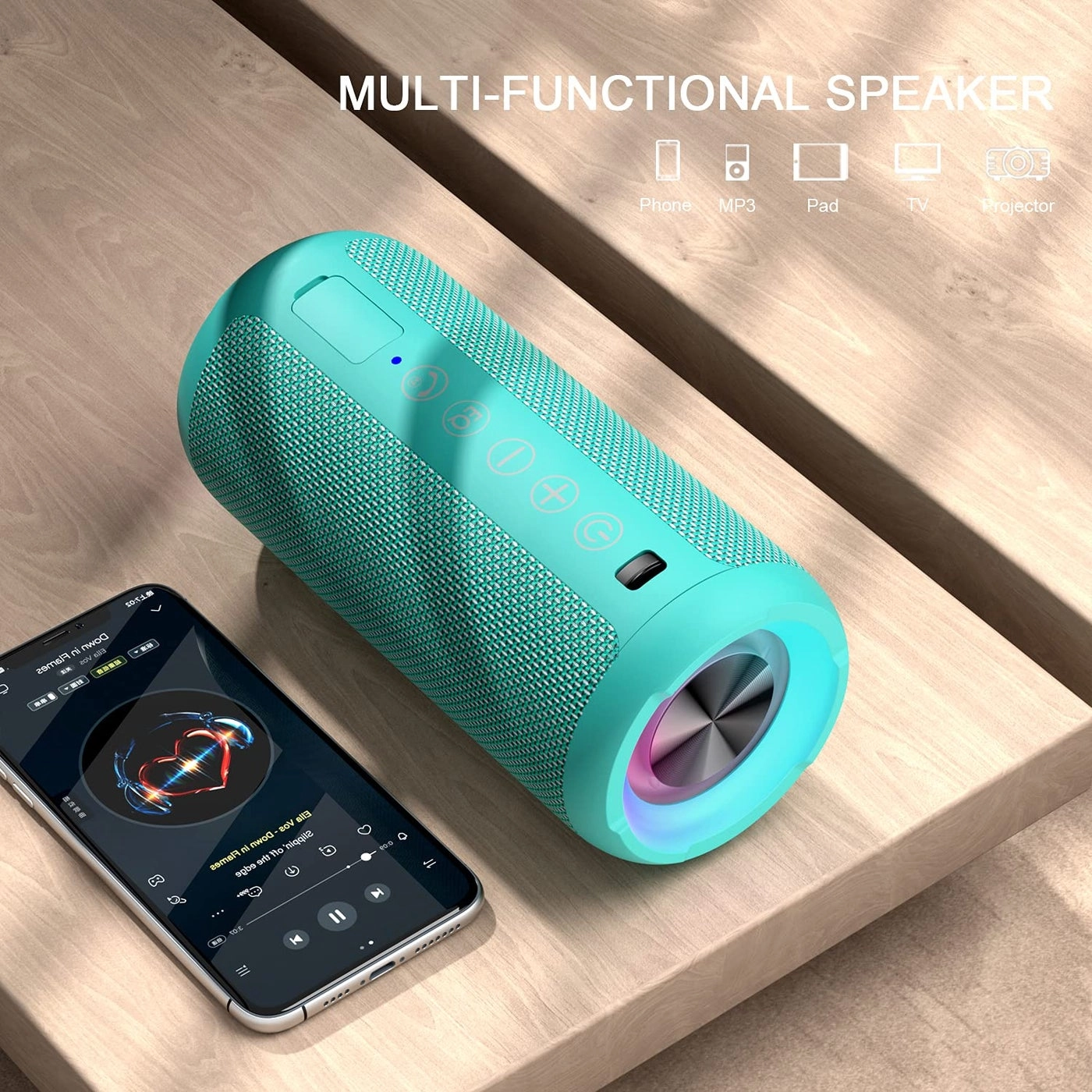 Portable Bluetooth Speaker - 24W
