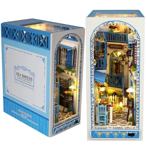 Book Nook Kit - DIY 3D Wooden LED
