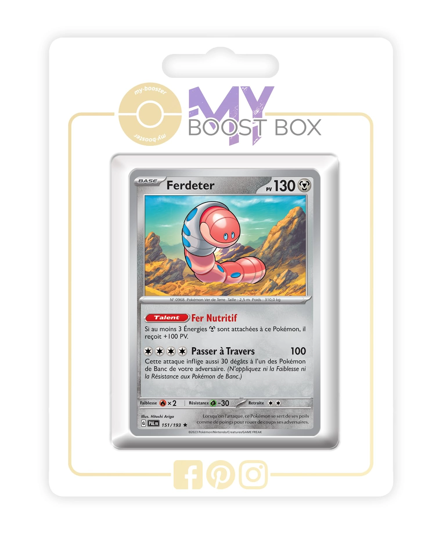 my-booster Pokémon SV02-FR-MB-151 - French 10pcs