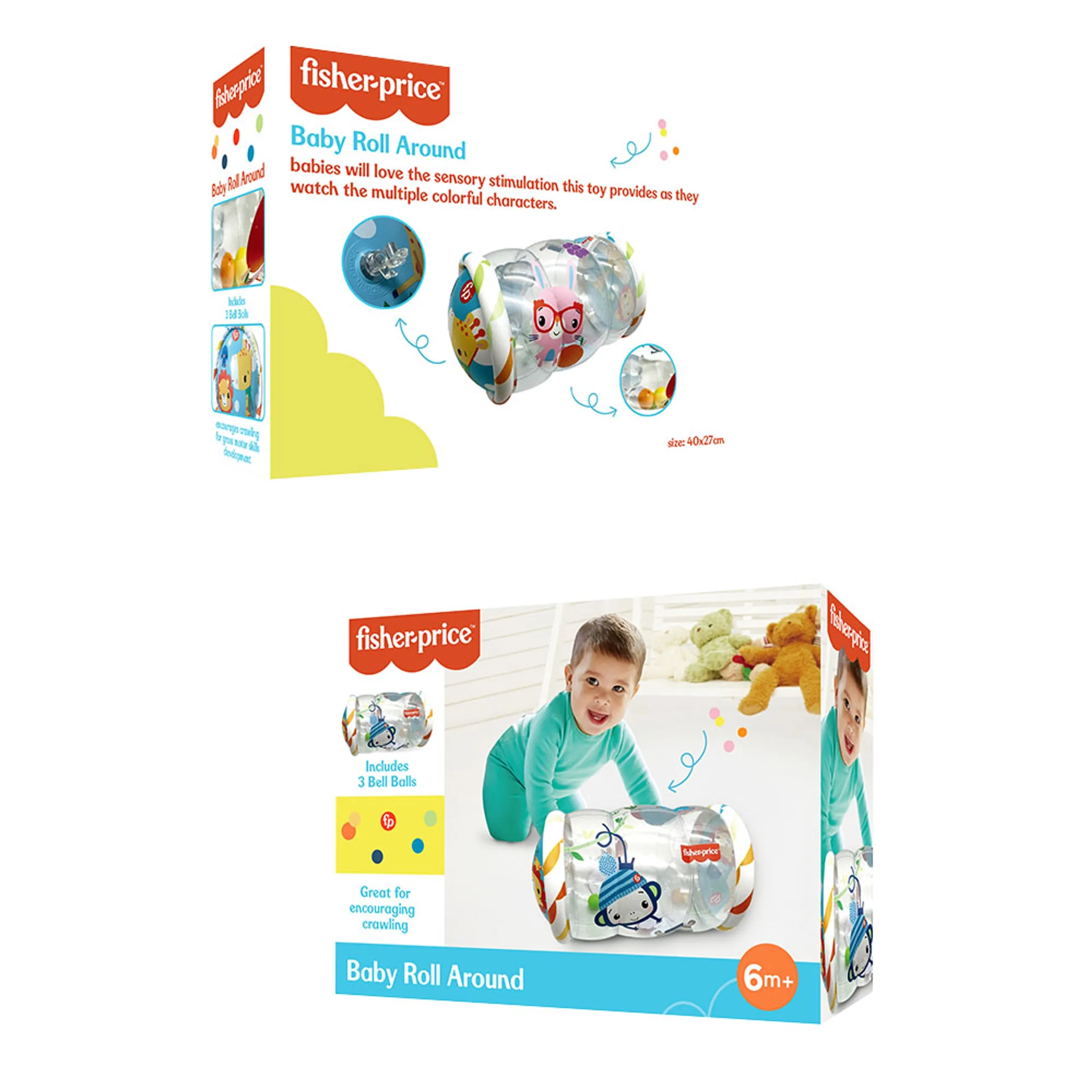 Fisher-Price Baby Roll Around - 6 months