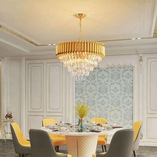 Crystal Pendant Light - 800/300 MM