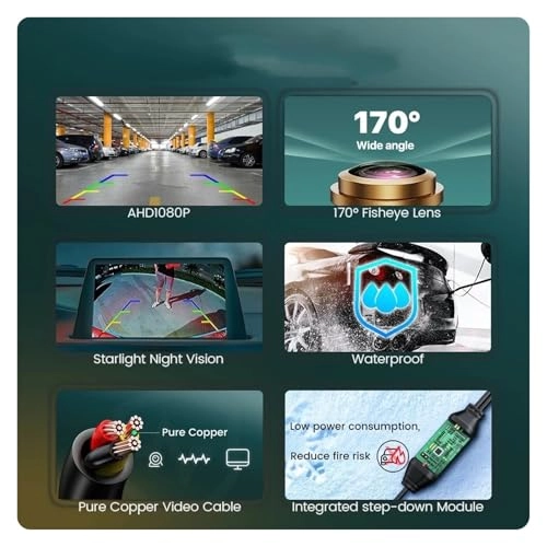 HD Reversing Camera - Night vision Wired 1280 x 720